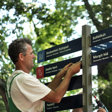 Margaret Island wayfinding system