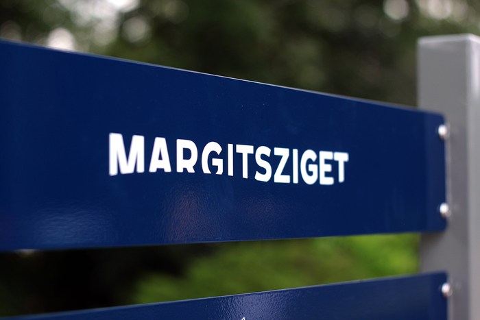 Margaret Island wayfinding system 1