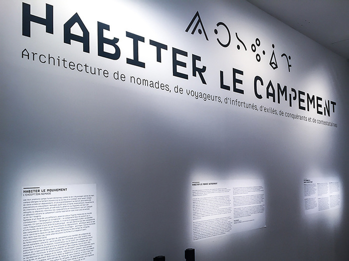 Habiter le campement exhibition 10