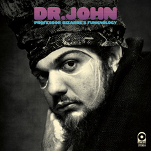 Dr. John – <cite>Professor Bizarre’s Funknology</cite> album art