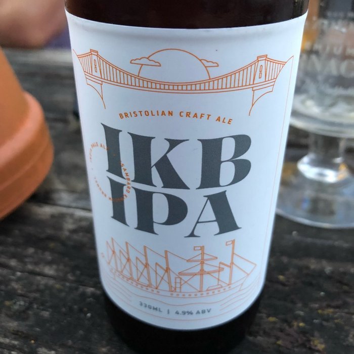 IKB IPA beer by Mad Dog Brew Co. 1