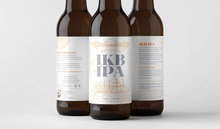 IKB IPA beer by Mad Dog Brew Co.