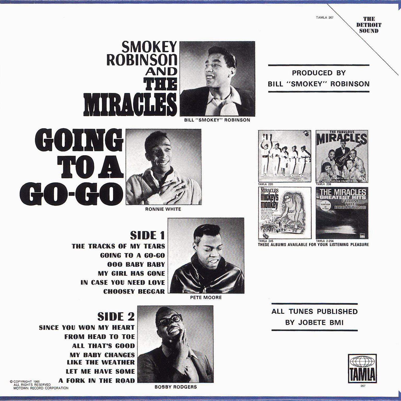 Smokey Robinson And The Miracles Going To A Go Go Fonts In Use