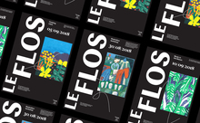 LeFlos branding (fictional)