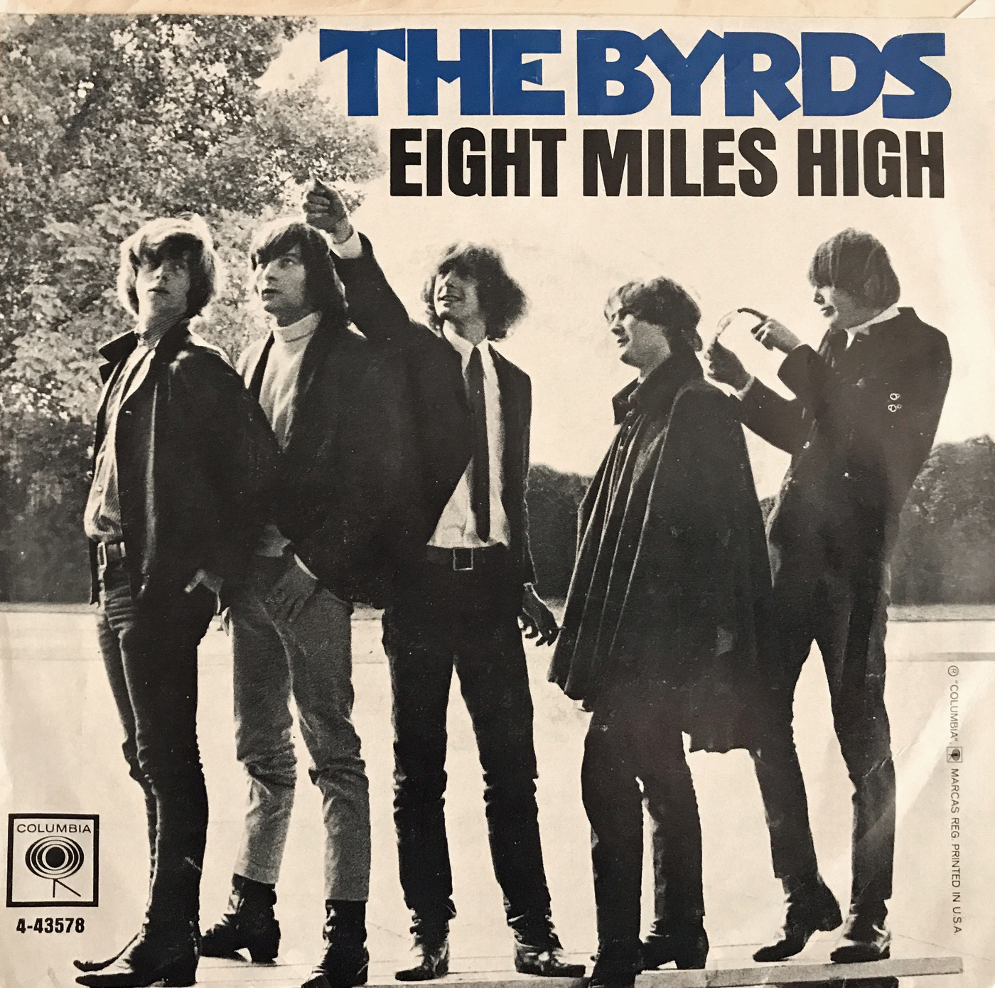 was eight miles high banned on radion on release