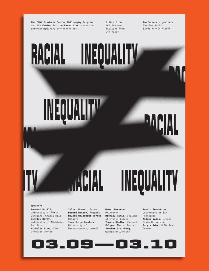 Racial Inequality conference posters 2