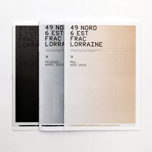 Exhibition catalogs for FRAC Lorraine