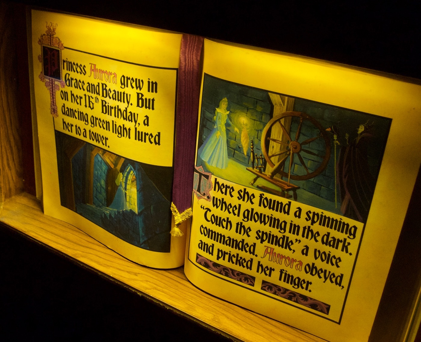 Sleeping Beauty Castle Storybook - Fonts In Use