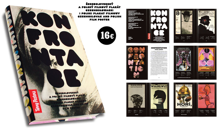 Konfrontace exhibition poster and catalog 1