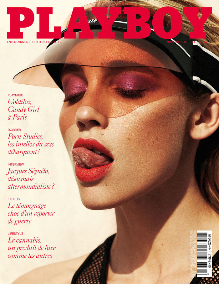 Playboy France, 2018 redesign Fonts In Use