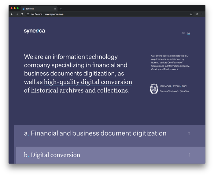 Synerica 1