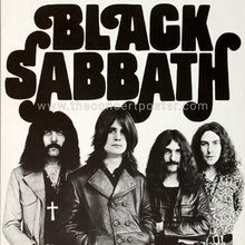 Black Sabbath 1973 tour posters