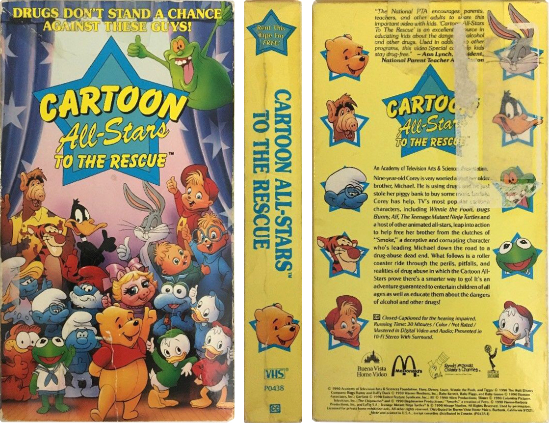 Cartoon All-Stars To The Rescue - Fonts In Use