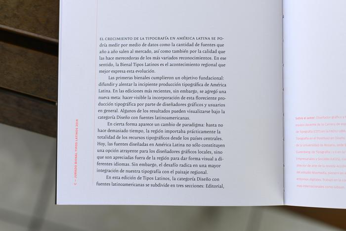 Tipos Latinos 6th Biennale catalogue 8