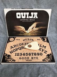 Parker Brothers Ouija packaging (1972 edition)