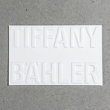 Tiffany Bähler business card