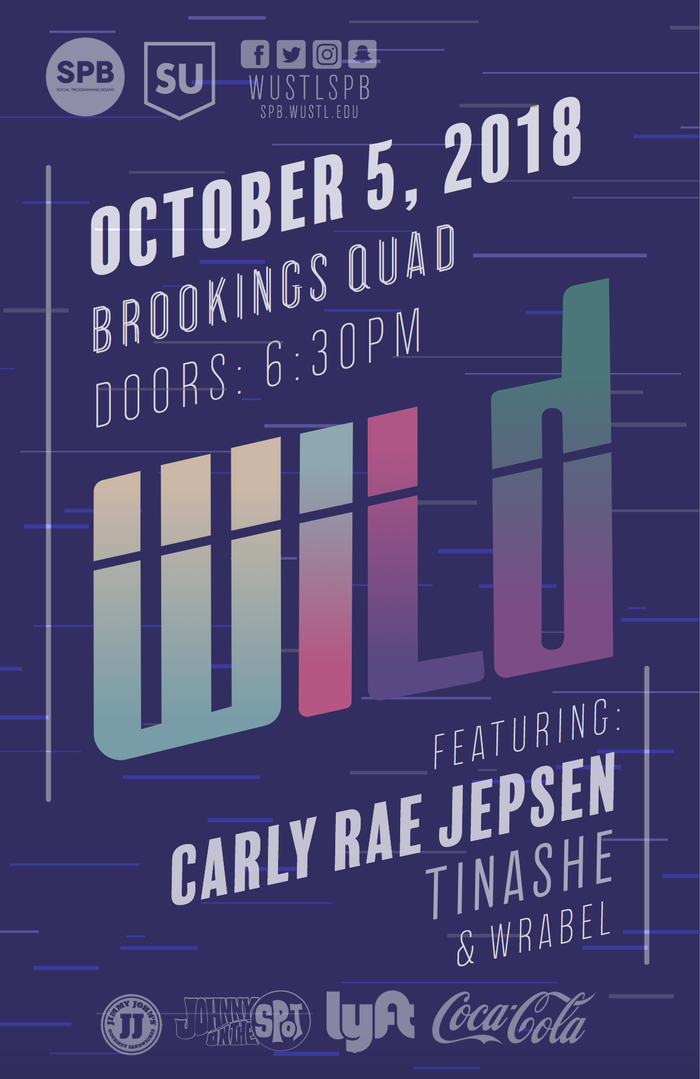 Fall 2018 WILD concert poster 1