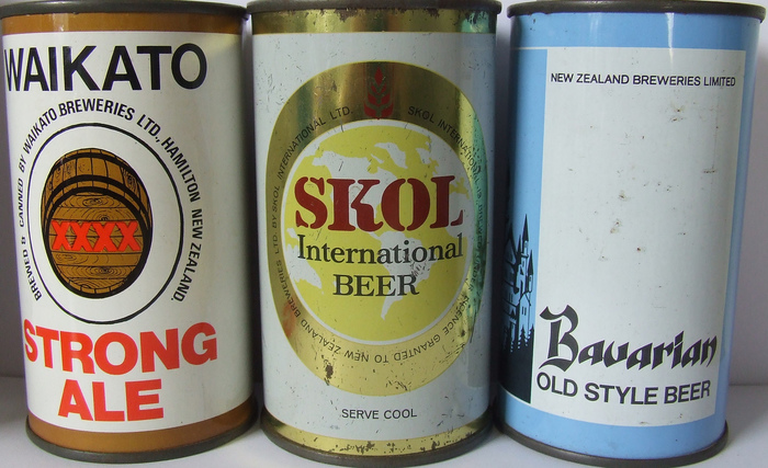 Skol Lager beer coaster and can 2