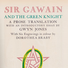 <cite>Sir Gawain and the Green Knight </cite>title page