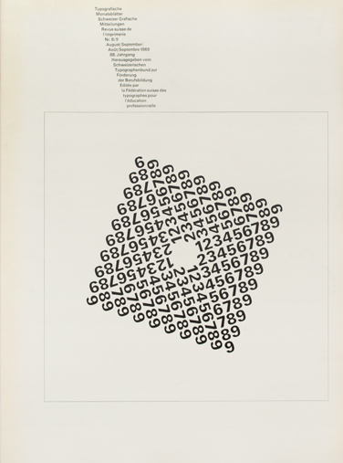 Typographische Monatsblätter 1969 issues 1