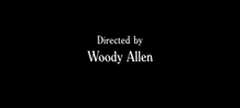 Woody Allen film titles (1977–2012)