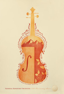 National Repertory Orchestra Poster