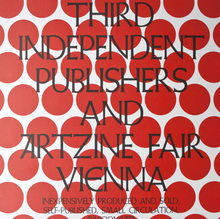 Third Independent Publishers and Artzine Fair Vienna poster