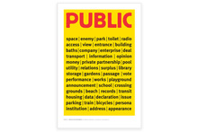 Public Works poster