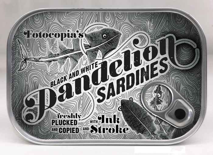 Dandelion Sardines tin
