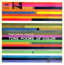 <cite>Frank Sinatra Conducts Tone Poems of Color</cite> album art
