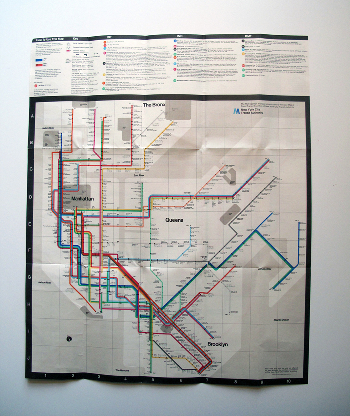 New York Subway Guide, 1976 4