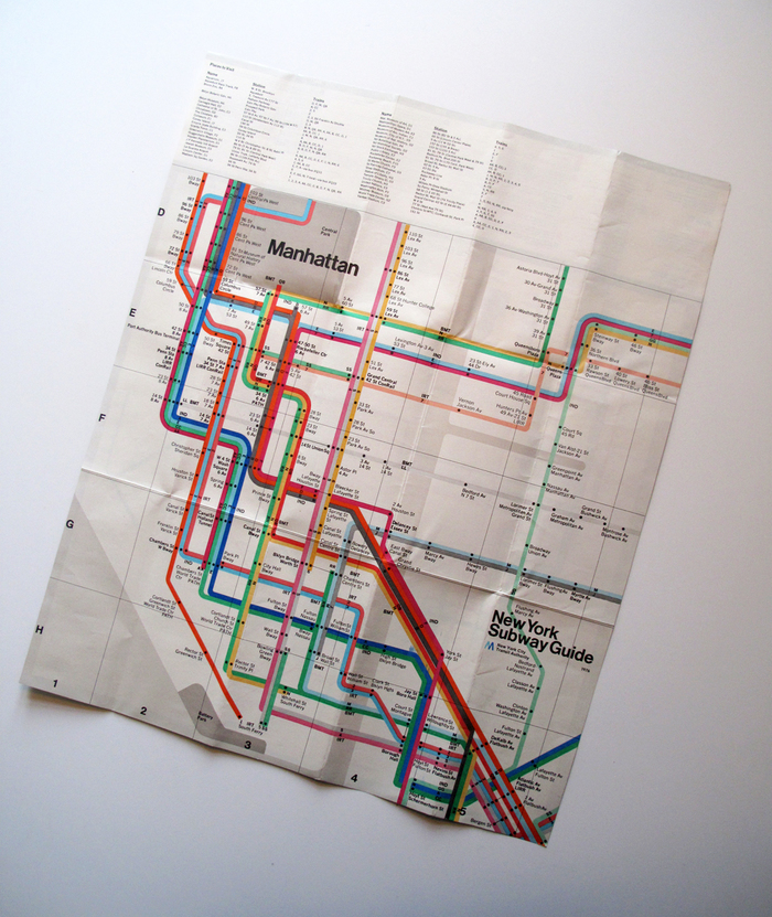 New York Subway Guide, 1976 5