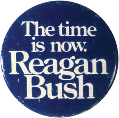 Ronald Reagan 1980 presidential campaign buttons 5