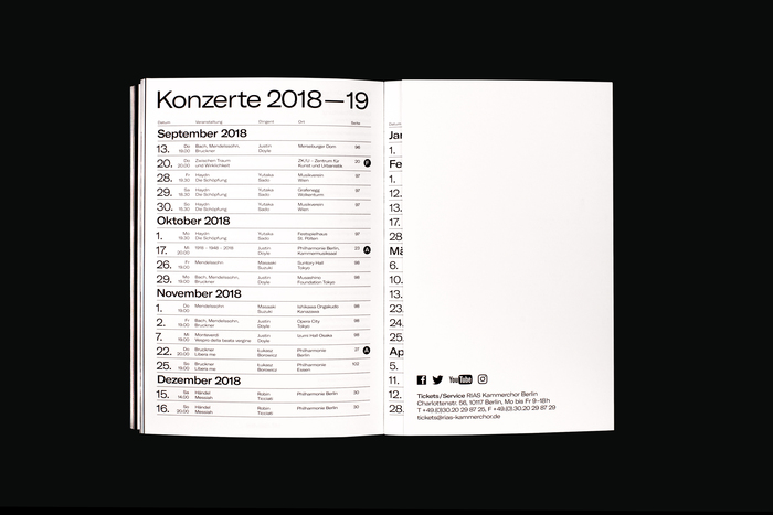 RIAS Kammerchor Saison 2018–2019 5