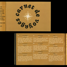 <cite>Carnet de voyages</cite>