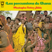 Mustapha Tettey Addy – <cite>Les Percussions du Ghana</cite> album art