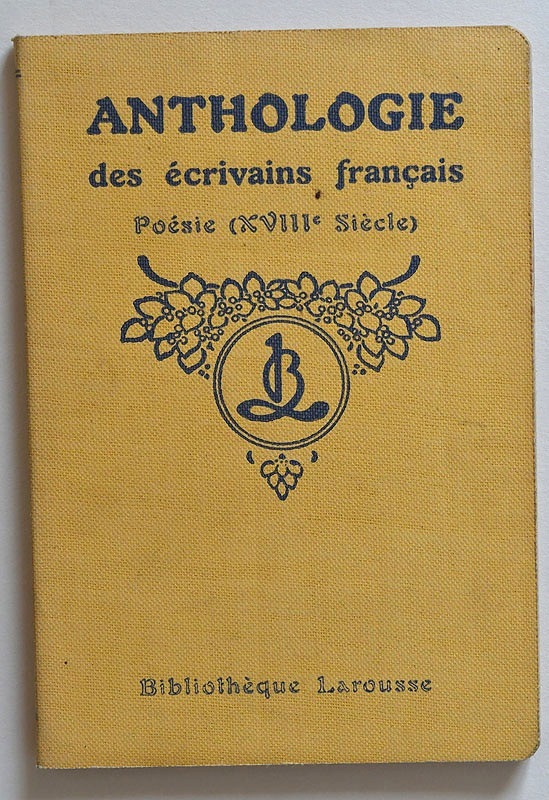 Poésie (XVIIIe Siècle)