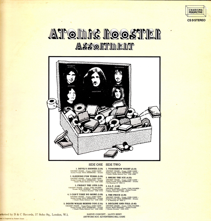 Atomic Rooster – Assortment album art 2