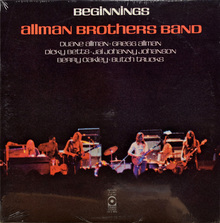 Allman Brothers Band – <cite>Beginnings</cite> album art