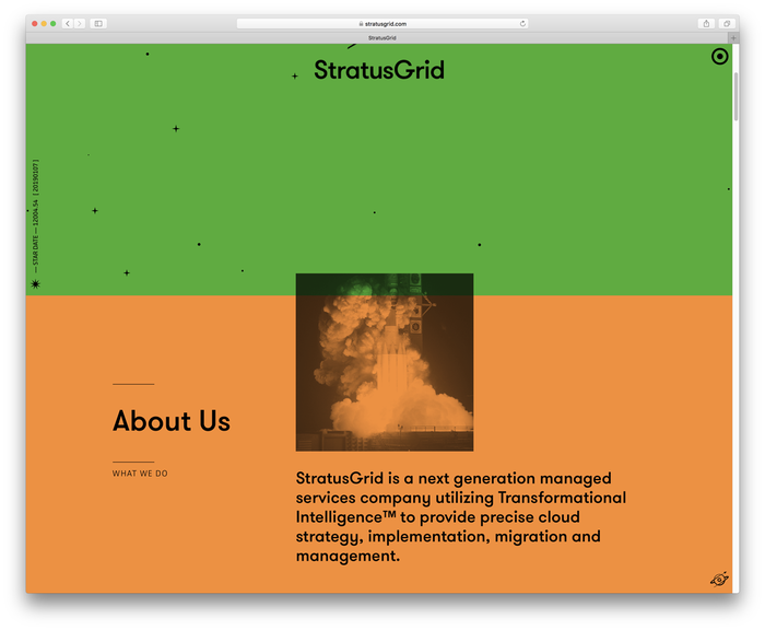 StratusGrid website 2