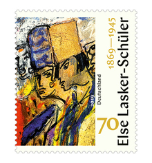 Else Lasker-Schüler stamp