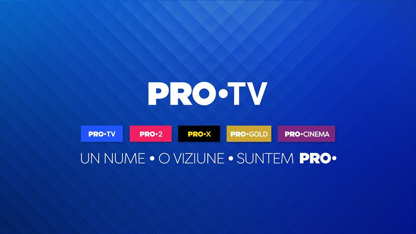 Pro Tv Romania Rebrand 2017 Fonts In Use