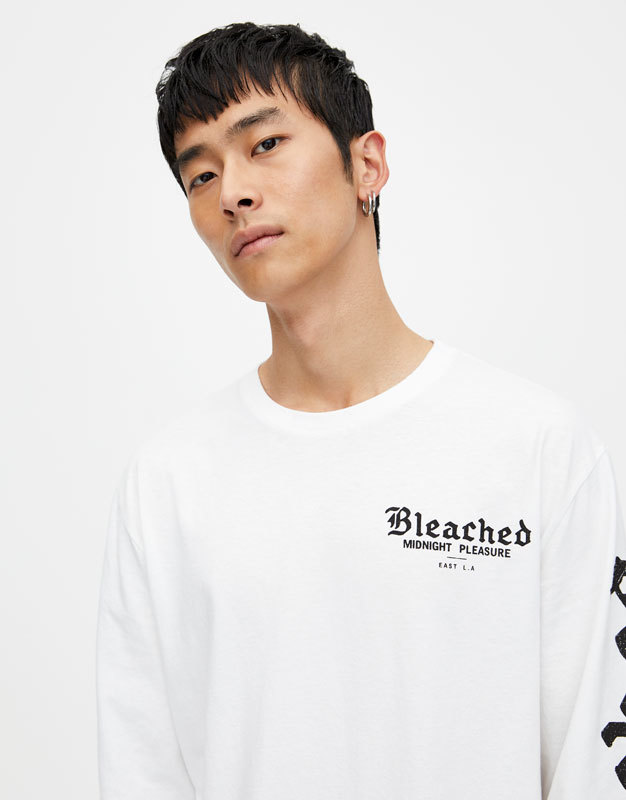 Pull&Bear “Bleached” and “NEXT” shirts 2