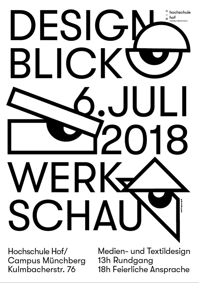 Designblick / Werkschau 2018 2