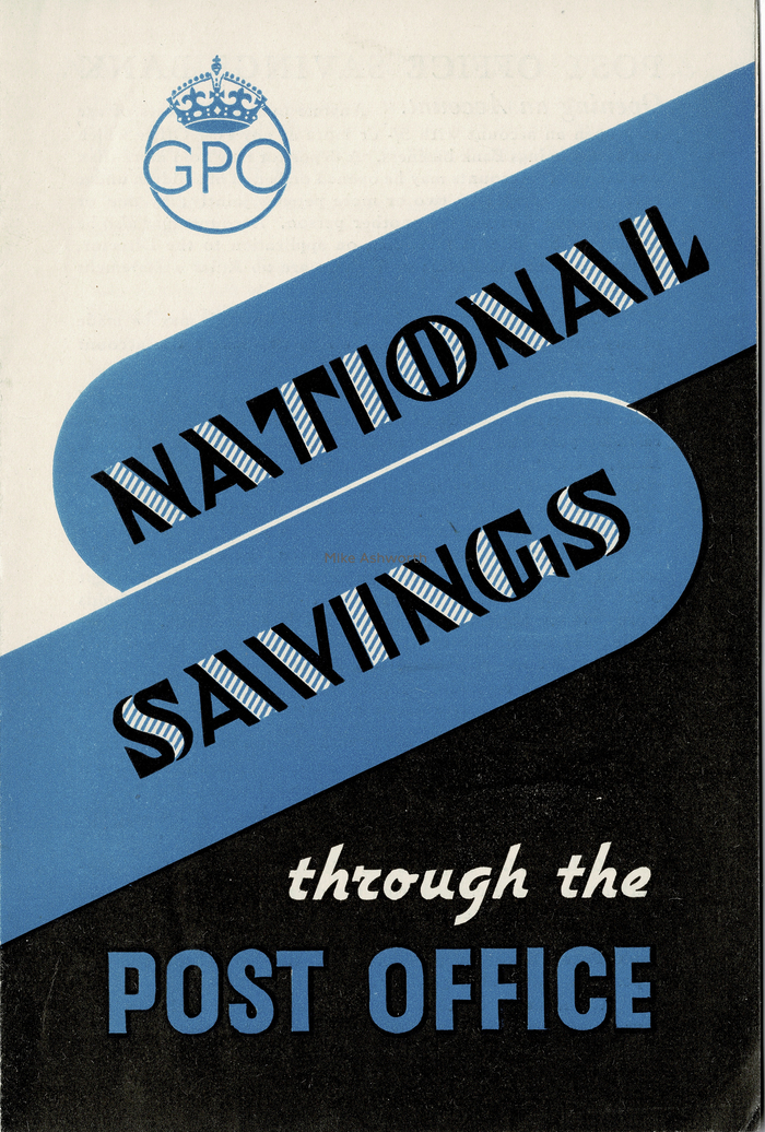 GPO – “National Savings through the Post Office”