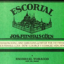 Escorial tobacco packaging