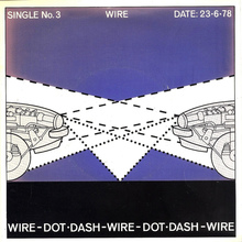 Wire – “Dot Dash” single cover