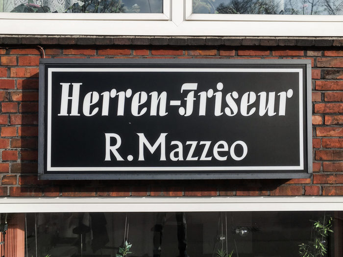 Herren-Friseur R. Mazzeo, Hamburg