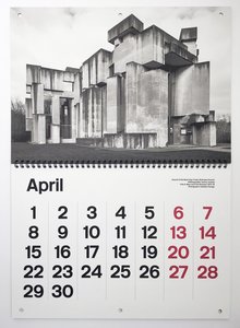 Brutalist Calendar 2019