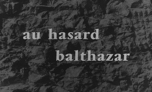 Au Hasard Balthazar (1966) titles 3